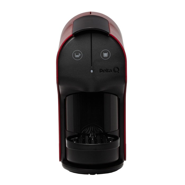 Delta Cafetera de cápsulas Delta Quick roja Delta Cafetera de cápsulas Delta Quick roja